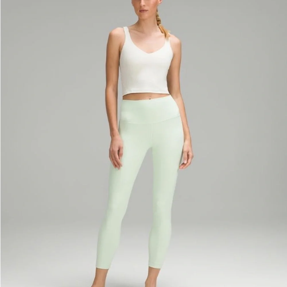 Lululemon Align High-Rise Long Tall Leggings 31” Creamy Mint size 8